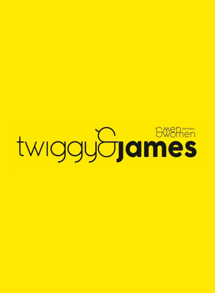 Logo van de Colorbar Twiggy&James in Alkmaar