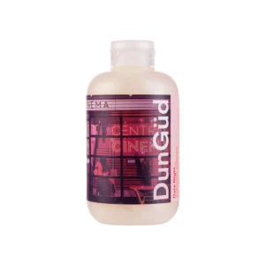 Fles hydraterende DunGüd Date Night shampoo met een etiket waarop een bioscoopscène staat afgebeeld.